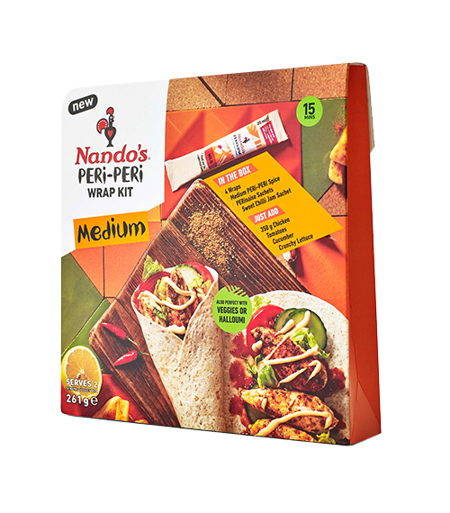 Medium Wrap Kit Food Nandos